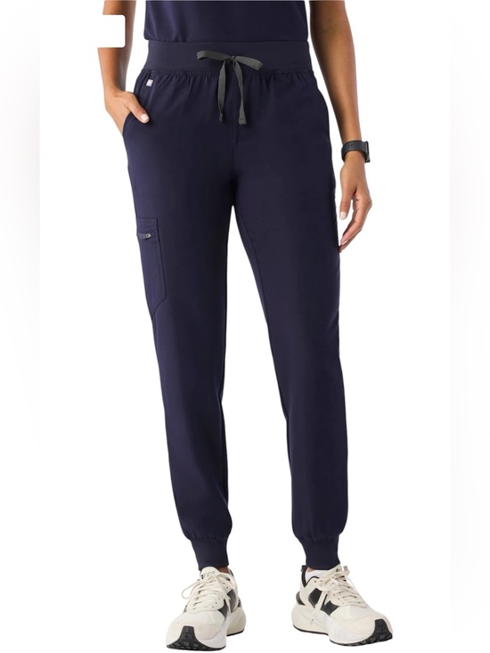 Figs Pants - Figs Scrubs Navy Blue Zamora Jogger Scrub Pant™ 
Size Small
